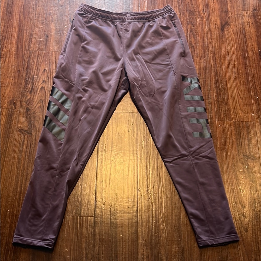 Rare Kith Purple Jogger Sweatpants Tapered Leg size large